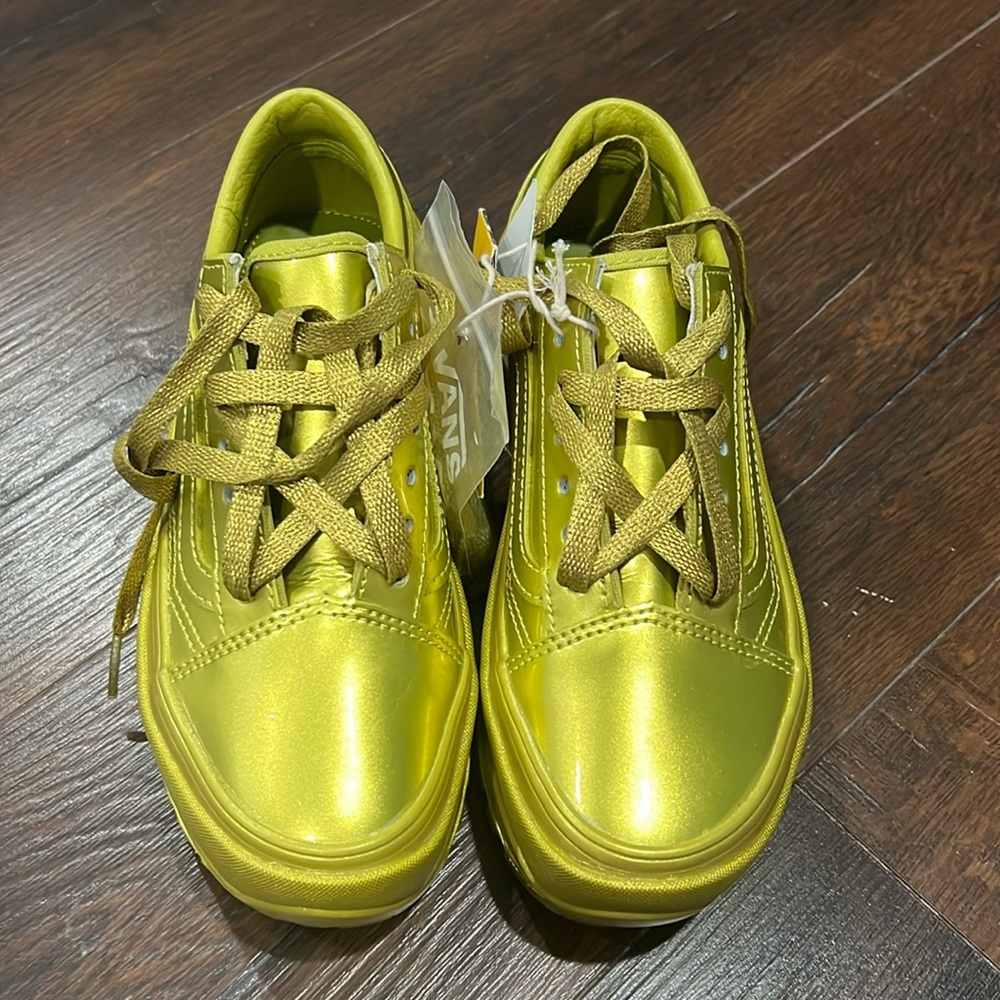 NWT Vans X Collina Strada Old Skool Vibram Dx Shoes Gold